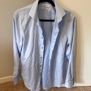 Calvin Klein Men's Light Blue Dress Shirt